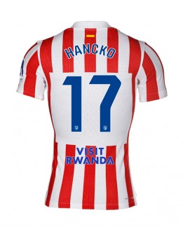 Billige Atletico Madrid David Hancko #17 Hjemmedrakt 2025-26 Kortermet